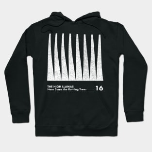 Here Come The Rattling Trees / The High Llamas / Minimalist Artwork Hoodie